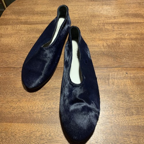 MARSELL Italy Coltellaccio Ballerinas Ponyfell mitternachtsblau 41 11 US - Bild 10 von 24