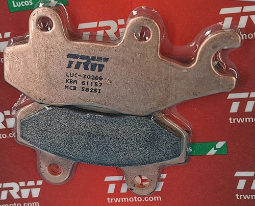 Kit Pastiglie Freno TRW MCB582SI | Sinterizzato Per Moto, Quad E ATV | Perfetto Per Off-Road - 2