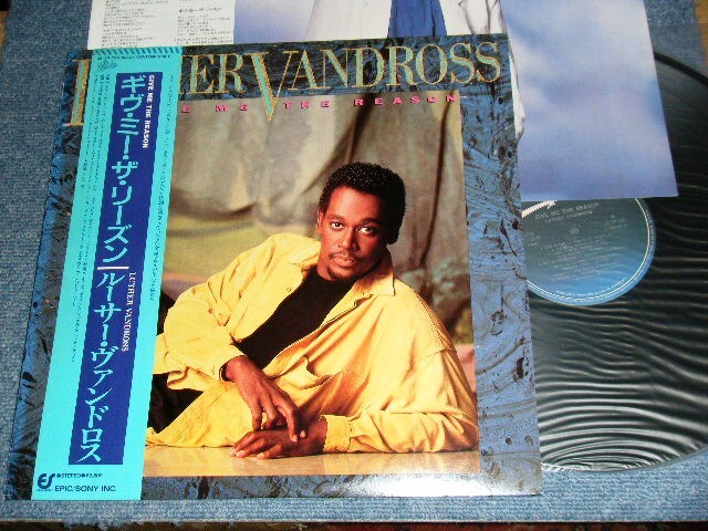 LUTHER VANDROSS Japan 1986 28・3P-781 NM LP+Obi+PORTRAIT