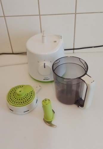 Philips Avent Babynahrungszubereiter Dampfgarer Mixer 2 x Aufsatz - Bild 3 von 5