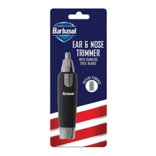 Barbasol Ear & Nose Trimmer w/ Stainless Steel Blades Battery Powered NEW
