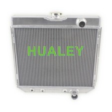 Full Aluminum Radiator For 1967-1970 Mercury Cougar V8 4.7 5.0 5.8l Cc340 3 Row