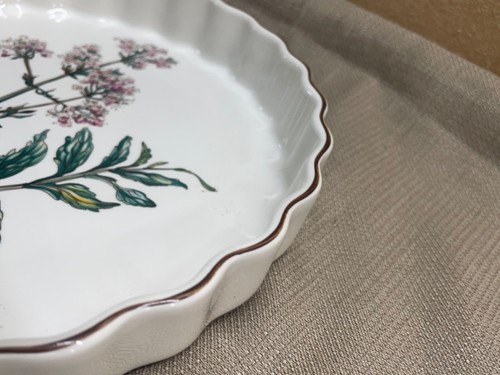 Villeroy & Boch Ovenware Quiche Dish Botanica Print 9 1/2" x 1 1/2" - Picture 9 of 18