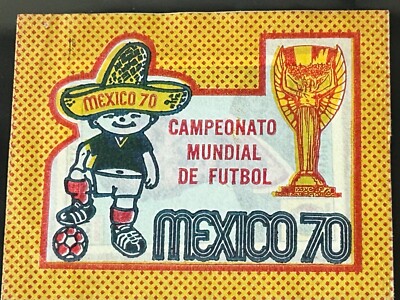 1970 PANINI MEXICO 70 WC Sealed pack INTERNATIONAL GREEN JUANITO +