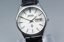 N MINT Vintage Seiko Grand Quartz 4823-8050 Silver Dial Men's watch from Japan