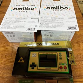 Game Watch The Legend of Zelda amiibo The Legend of Zelda Figure Set of 2