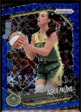 2025 Panini Prizm WNBA #127 Nika Muhl Blue Velocity Prizms Seattle Storm