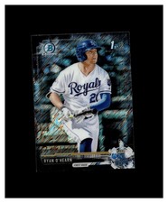 2017 Bowman Chrome Mini Prospects Black Shimmer Refractor Ryan O'Hearn RC /100