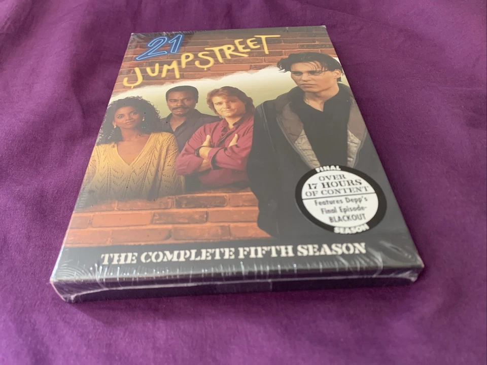 21 Jump Street: The Complete Fifth & Final Season 5 (DVD) Depp Brand New Sealed - Imagem 2 de 4