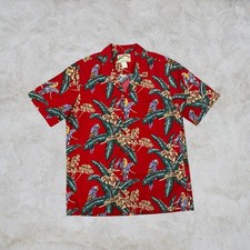 Vintage 80s Paradise Found Magnum PI Jungle Bird Shirt XL