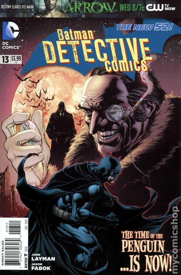 Detective Comics #13A Fabok VF 2012 Stock Image