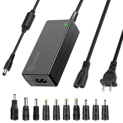 Gonine 19V 3.42A Universal Laptop Charger Power Adapter w/ 9 Tips