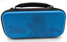 Nintendo Switch The Legend of Zelda Breath of the Wild Blue Travel/Carrying Case
