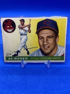 1955 Topps #70 Al Rosen VG-EX Cleveland Indians (b)