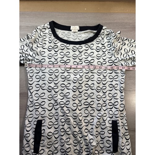 Robe pyjama décalé imprimé nœud Kate Spade New York poches M coquette confort - Photo 4/5