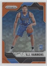 2016-17 Panini Prizm Orange Prizm 36/49 AJ Hammons #159 0q0