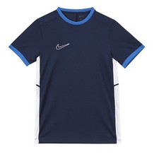 Nike Youth DRY Academy 25 Shirts Run Navy Athletic Kid GYM Tee Shirt FZ9758-410