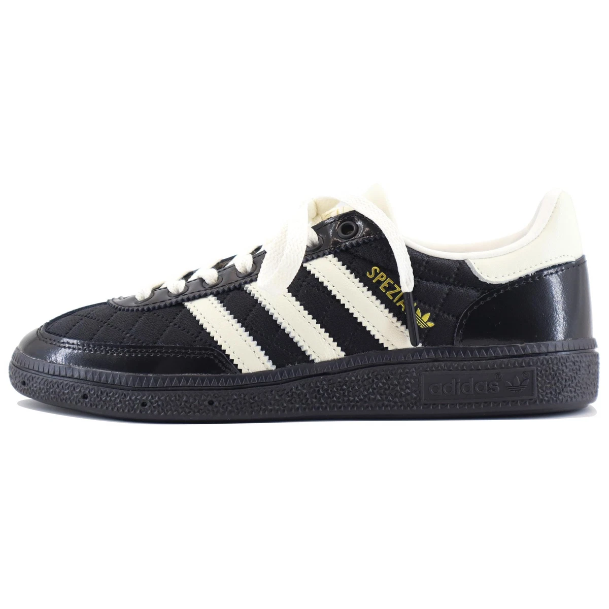 The Blue Trio x adidas Handball Spezial Black White for Sale