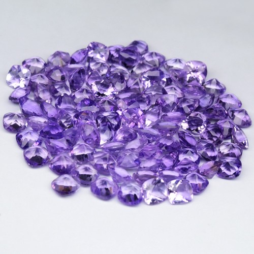 π 50.62ct 97pcs Lot Cushion Natural Purple Amethyst - Unheated, Tanzania Gems - Picture 2 of 5