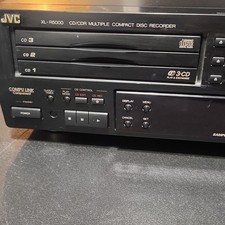 JVC XL-R5000BK 3-CD Recorder Changer Black CD/CD-R Player