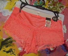 3 NEW PRIMA VALENTINA PLUS 841084X CO LACE BACK DETAIL BOYSHORT PANTIES 3X