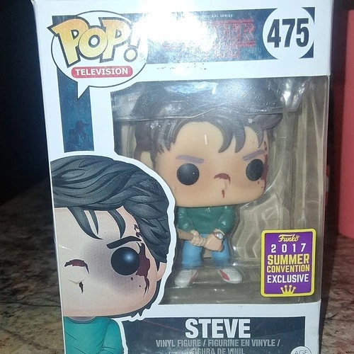 RARE Funko Pop! Stranger Things Steve #475 2017 Summer Convention Exclusive