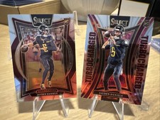 2024 Panini Select - Concourse Base + Turbocharged Base Jayden Daniels #26 (RC)