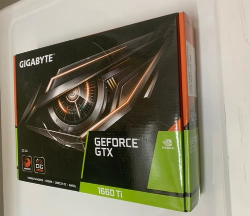 Gigabyte GeForce GTX 1660 TI OC 6G GDDR6 Video Card GPU (New, SEALED)