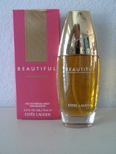 Estee Lauder BEAUTIFUL Eau de Parfum Spray 2.5 Fl OZ Nearly Full with Box