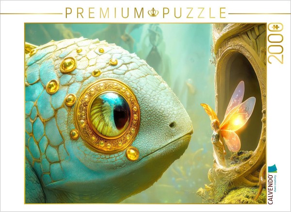 Calvendo Puzzle Fantasy World | 2000 Pieces, Finished Size 35.4 × 26.4 In (90 ×-image