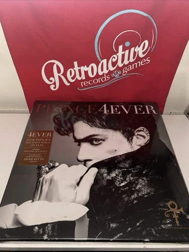 PRINCE 4EVER SEALED VERIFIED 1ST EDITION STICKER  BOX SET RARE 4 LPS
