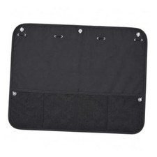 Car Side Window Sun Shades for Baby with 7 Suction Cups, Black 1PC