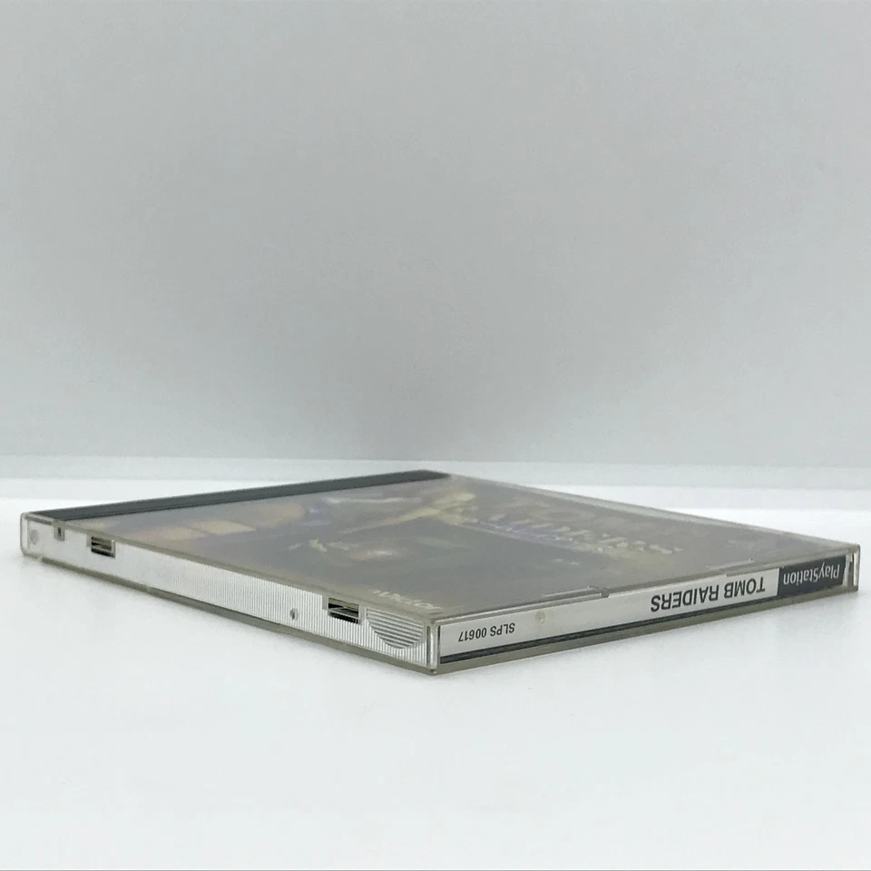 Tomb Raiders w/ Spine card 1997 Sony PlayStation PS1 Victor Japanese version - Image 4 of 4