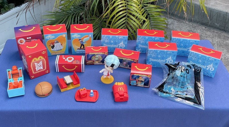 Lil McDonald’s Happy Meal Toys Lot Of 20 Pcs Random Unopened Loose Collectible