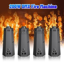 PAIDUN 1/2/4PCS Fire Machine Thrower Projector Flame Effect DMX 1-3M/3.2-9.8FT