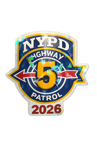 Décalcomanies Police NYPD échelle 1/18 - Marque INTERDECAL - Dimensions 273x80 Mm - Neuf