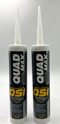 OSI Quad Max Colored Caulk Toucher Than The Elements 2 Pack 9.5 oz