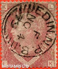 SG. 51/52. G6." LK ". 1½d Rose Red. Plate 3. A fine " 4th November 1879 B62110