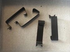 Vintage Canvas Clips  Clip-It  Lot Of 4 Frame Clips Brown