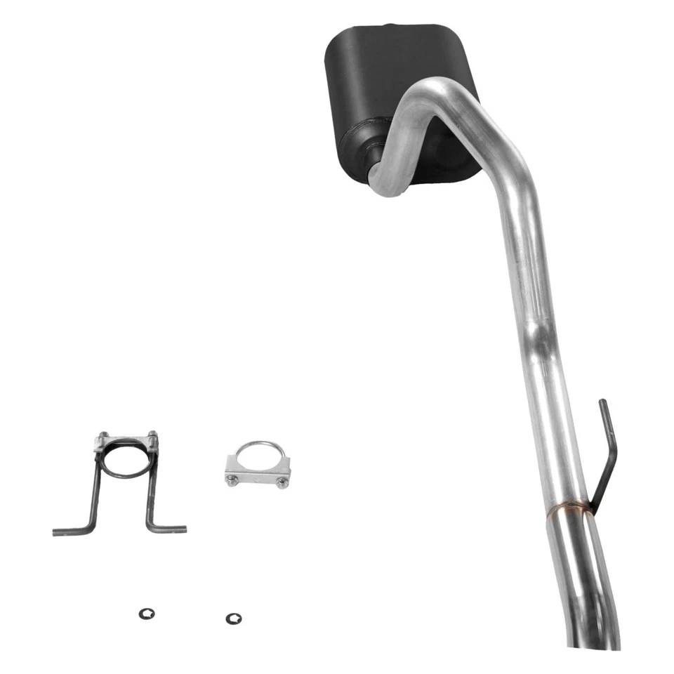 For Jeep Wrangler 91-95 Exhaust System Force II Aluminized Steel Cat-Back Foto 2 de 4