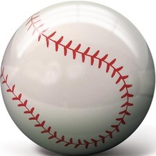 Pyramid Clear Coverstock Baseball Bowling Ball