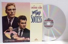 Sweet Smell of Success, Burt Lancaster Tony Curtis LASERDISC 1957/1985 082825WR