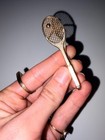 c. 1940s Tennis Racket Tie Clip owned by Rudy Vallée  — photo 1