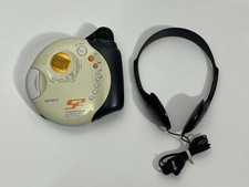 Sony S2 Sports Walkman Portable CD Player Weather/AM/FM Radio D-FS601 TESTED