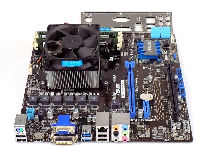 Mainboard CPU RAM Retro Bundle: Asus F2A55-M / AMD A10-6700 / 12GB DDR3 - Bild 1 von 1