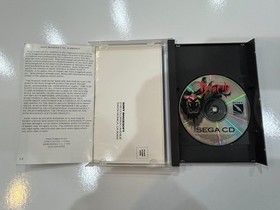 Bram Stoker's Dracula (Sega CD, 1993) CIB Complete with Manual + Reg Card VG!