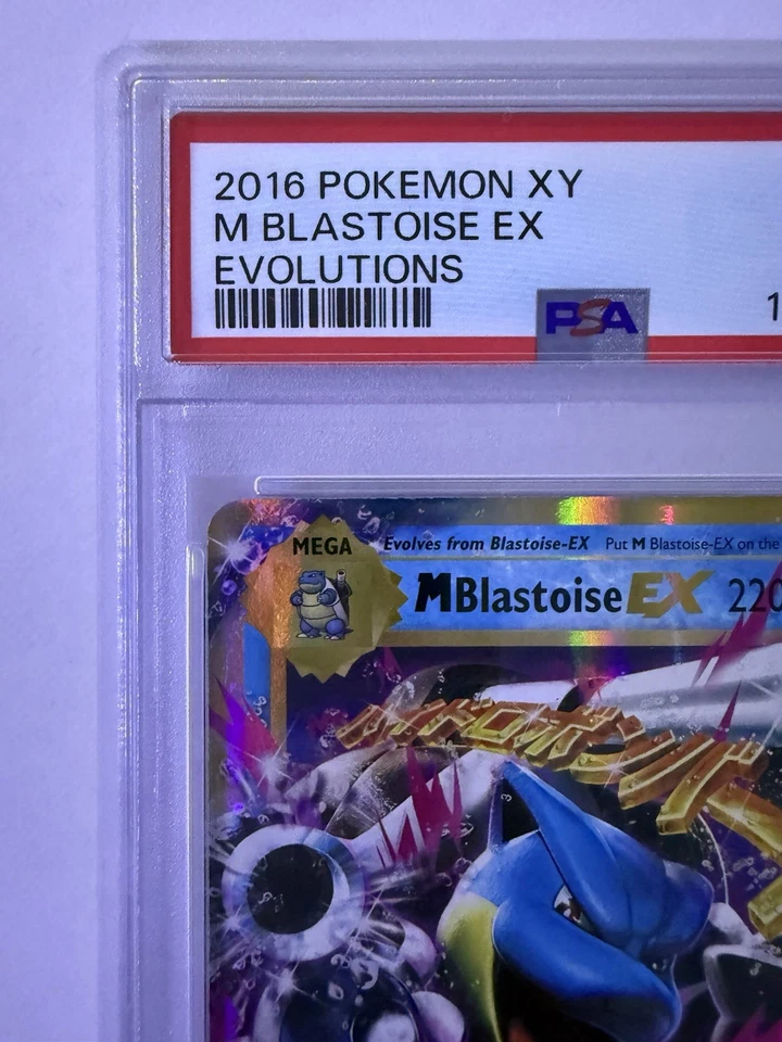 Mega Blastoise EX Pokemon XY Evolutions 22/108 PSA 9 - Image 3 of 4