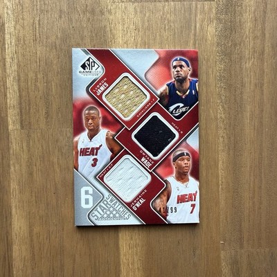 Starswatches LeBron James Dwayne Wade Dwight Howard Chris Bosh 6x Patch /99 Rare
