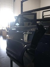 2012 Honda Crosstour Left Rear Door Blue 310763 132k Miles Used Oem Part