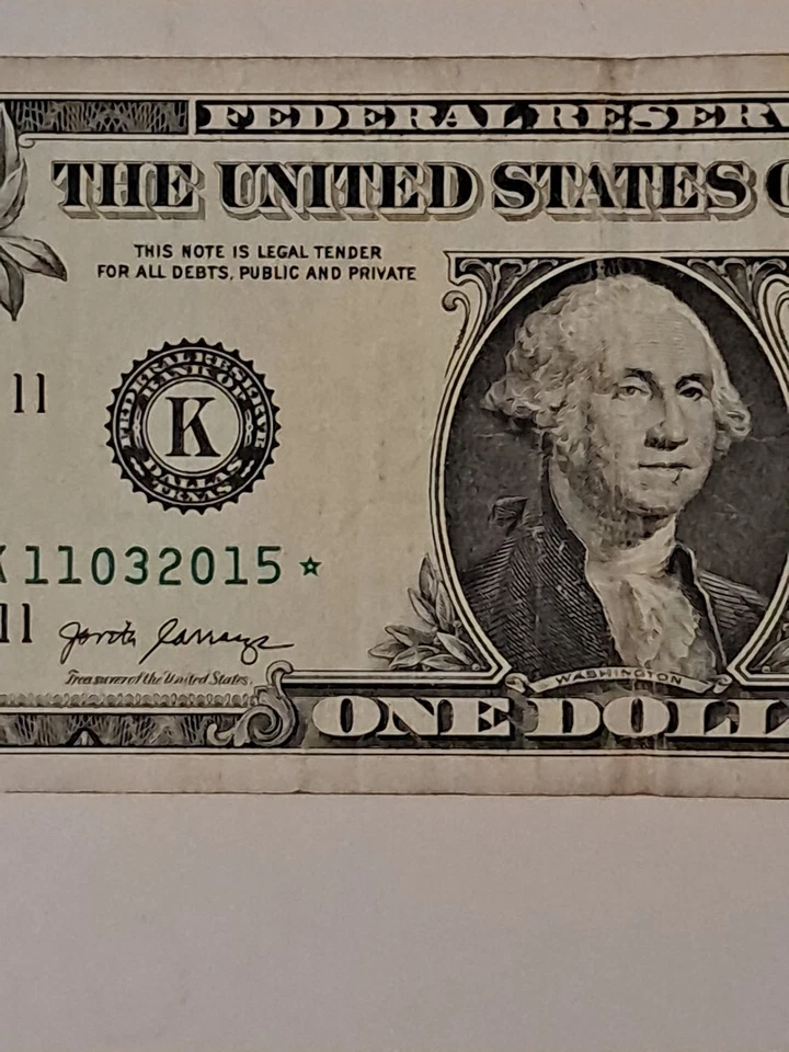 Star Note/DATE of Oct 3 2015- Anniversary, b-day# 11032015*96% VERY COOL - Image 3 of 4